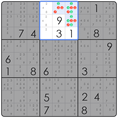 sudoku solver step